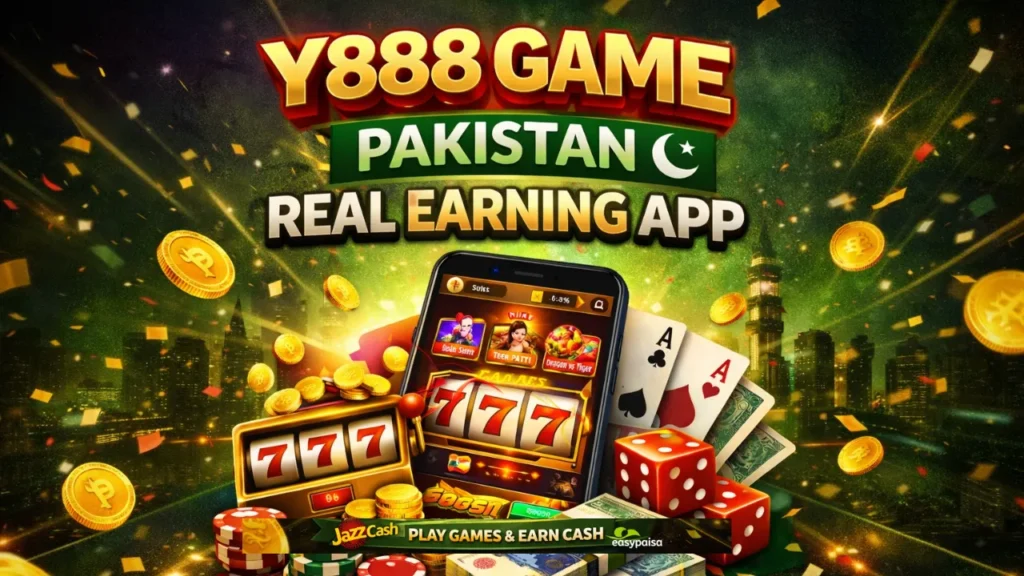 Y888 Game Pakistan Real Earning App Image